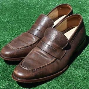 Cole Haan - Brown Leather Loafers NikeAir Size 9